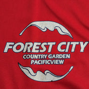 T-shirt Nike Dri-Fit Jersey Vintage Rouge Logo Brodé - Taille XL