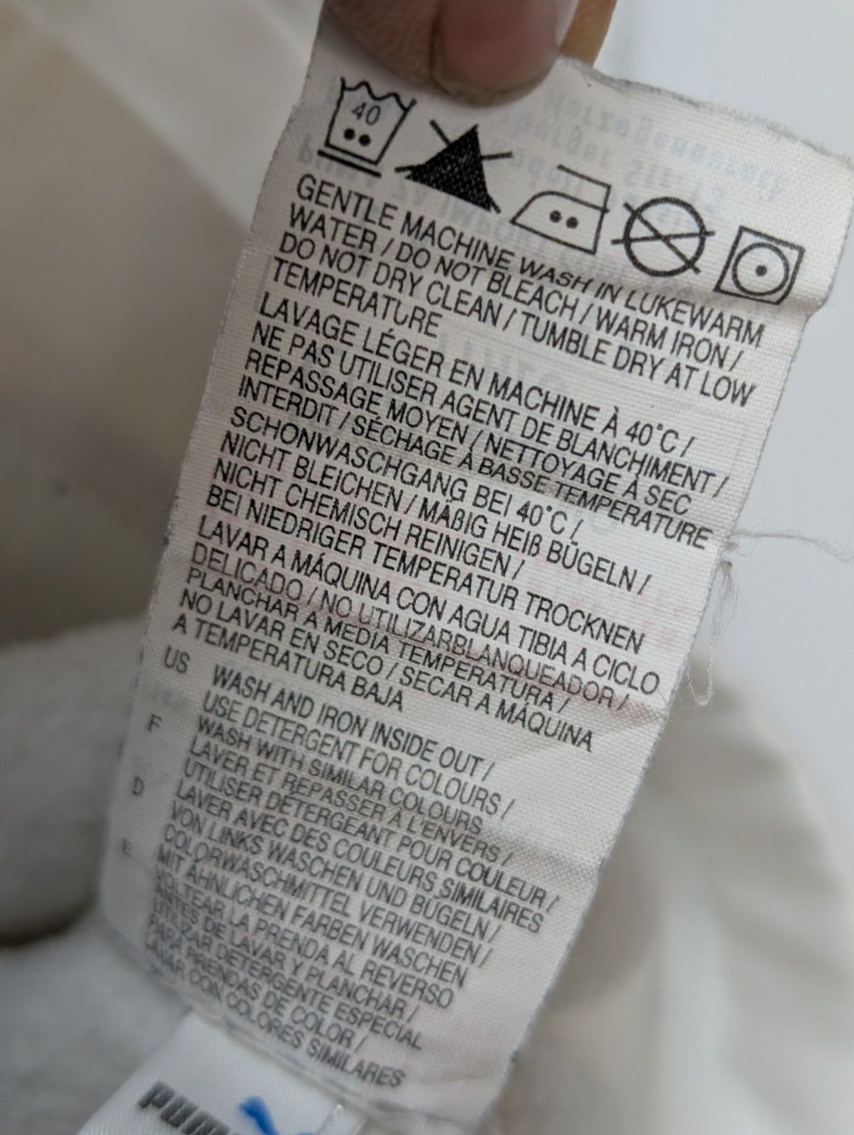 Sweat à Capuche Puma Blanc - Logo Gaufré & Détails Or - Taille L