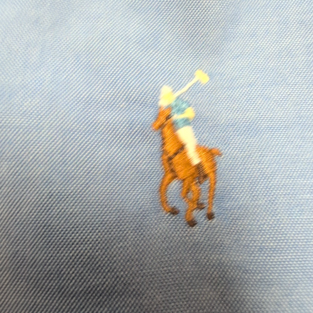 Chemise Ralph Lauren Yarmouth Oxford M Hong Kong Logo Premium