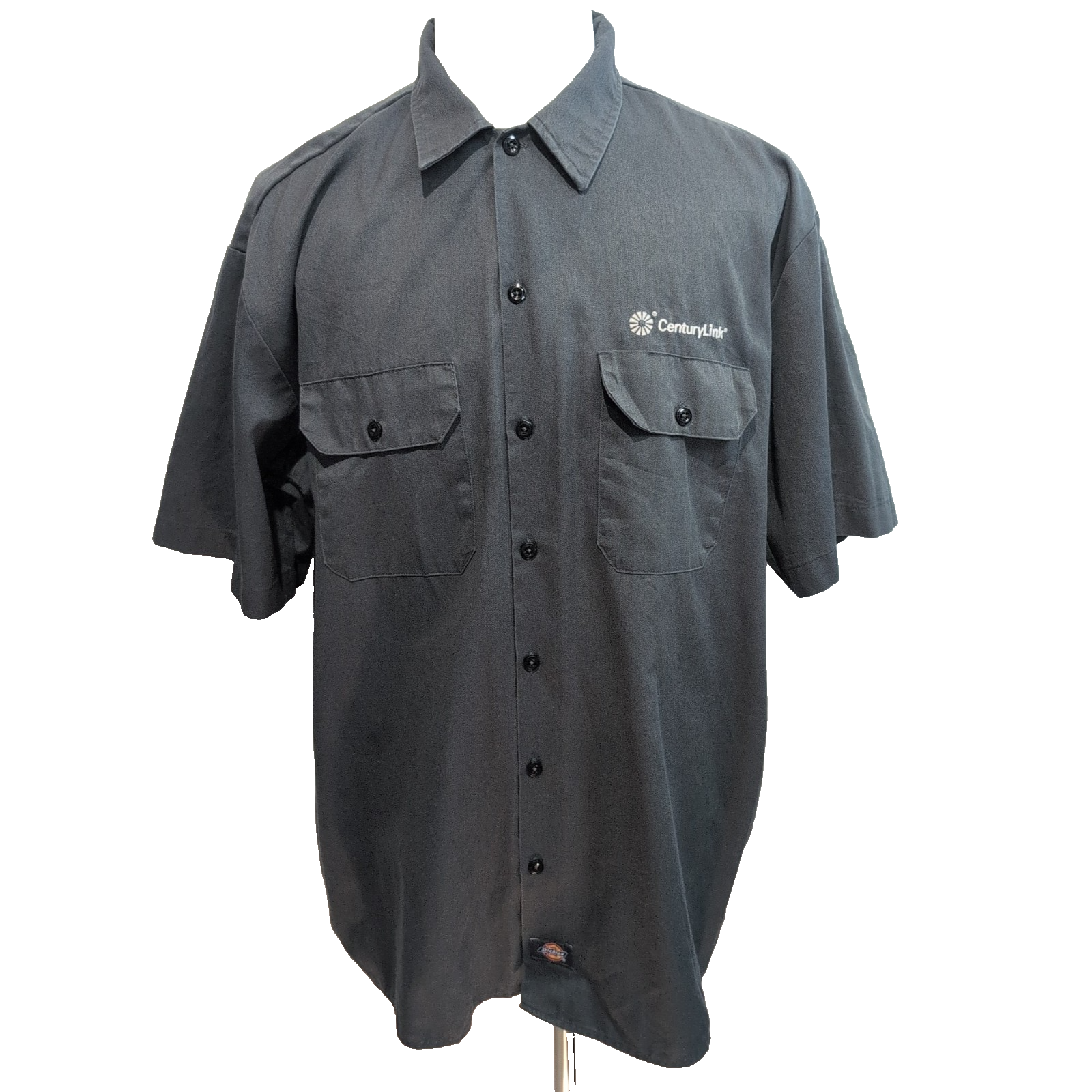Chemise Dickies XL Anthracite Made in Honduras Workwear CenturyLink Poche