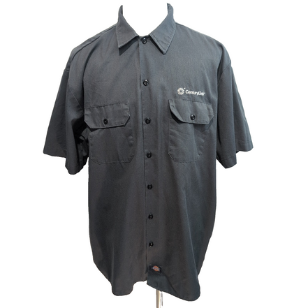 Chemise Dickies XL Anthracite Made in Honduras Workwear CenturyLink Poche
