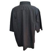 Chemise Wrangler Manches Courtes Noire à Poches Stretch Taille 3XLTG