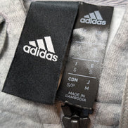 Veste à capuche Adidas Full Zip Gris Taille S Hoodie Sportswear Training