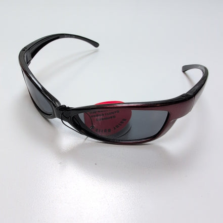 Lunettes de soleil Y2K Natur Optik Germany Bordeaux Brillant Branches La