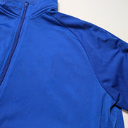 Veste Adidas Bleue Taille L Coupe Longue Sportswear Training Zippée - BEG