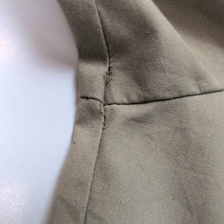 Chemise Dickies XXL Beige Made in Mexico Workwear 2 Poches Brodé