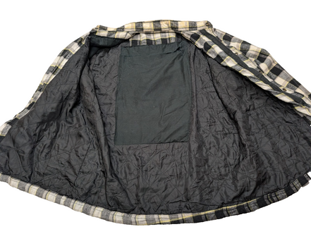 Scorpion Veste Chemise Matelassée Custom Flanelle 2-en-1 Poche Secrète |246S