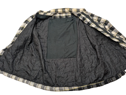 Scorpion Veste Chemise Matelassée Custom Flanelle 2-en-1 Poche Secrète |246S