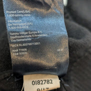 Pull Tommy Hilfiger Col V Noir Profond Manches Longues - Taille L