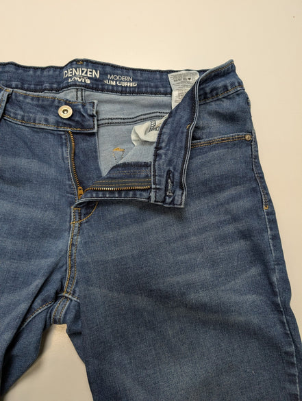 Jean Levi's Denizen Femme Bleu Slim Ultra Stretch W31 État Impeccable 🌟👖