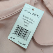 Haut Court Femme Select 36 Saumon Asymétrique Bretelle Manche Neuf