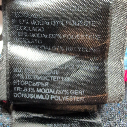 Chemise The North Face modèle technique modal bleu carreaux poche zippée XXL