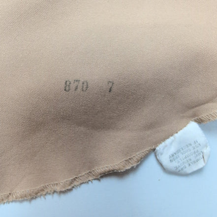 Chemise Western H Bar C Beige Vintage USA Boutons Pression Taille S