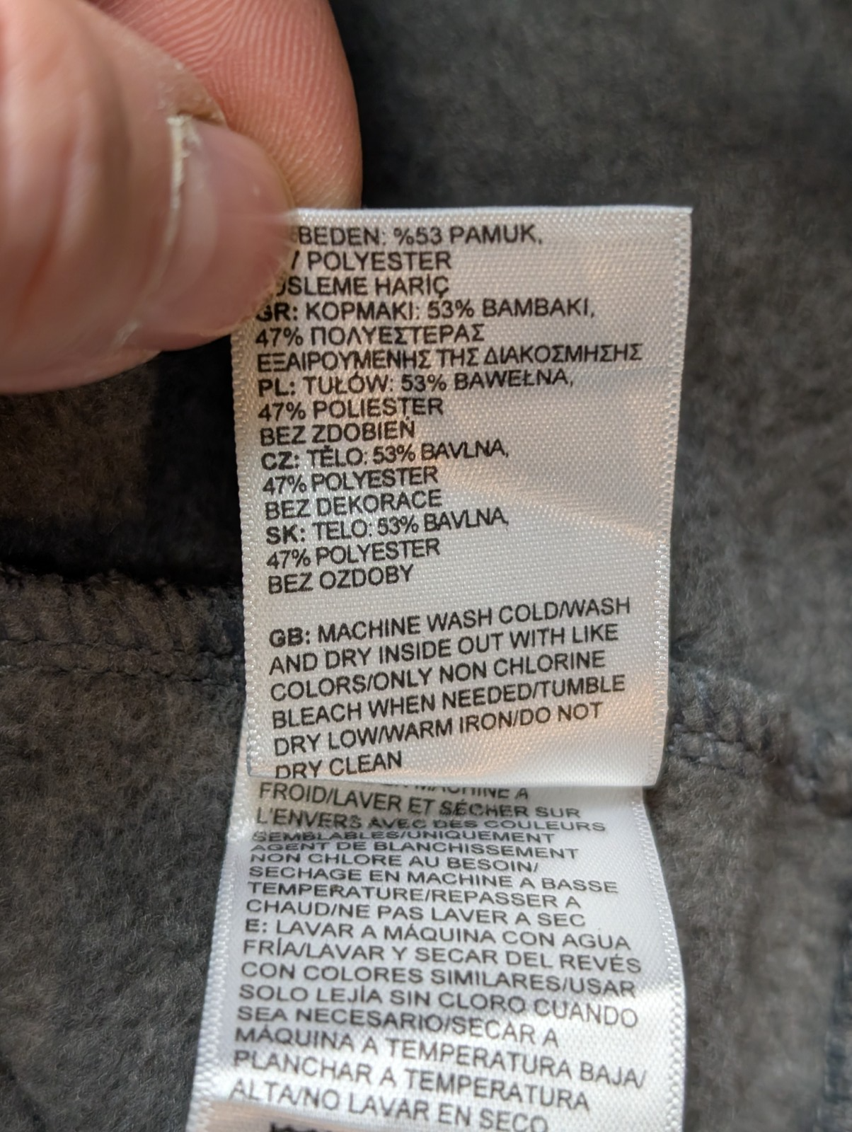 The North Face Sweat Capuche Gris Homme 3XL - Broderies Diamond Spring & Wanzek