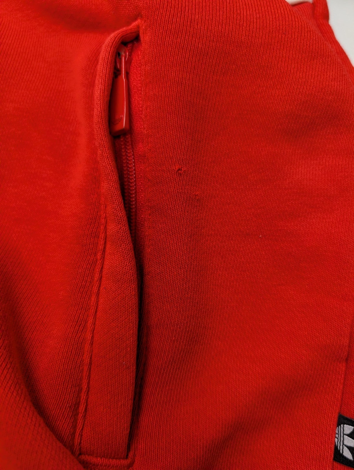 Sweat à Capuche NIKE Homme Femme M Rouge Col Zippé Poches Zippées Sport