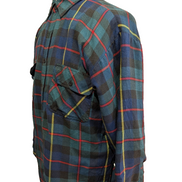 Coleman Outdoors Surchemise Matelassée Flanelle T.M Veste Carreau Vert Bleu |244