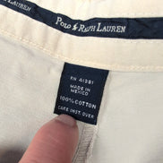Pantalon chino Polo Ralph Lauren crème taille W42xL32 FR42 #41cr