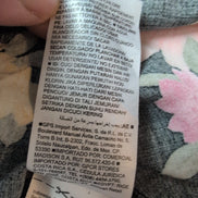 Robe d'été Fleurie Taille M Noire Rose 100% Viscose Bretelles Réglables
