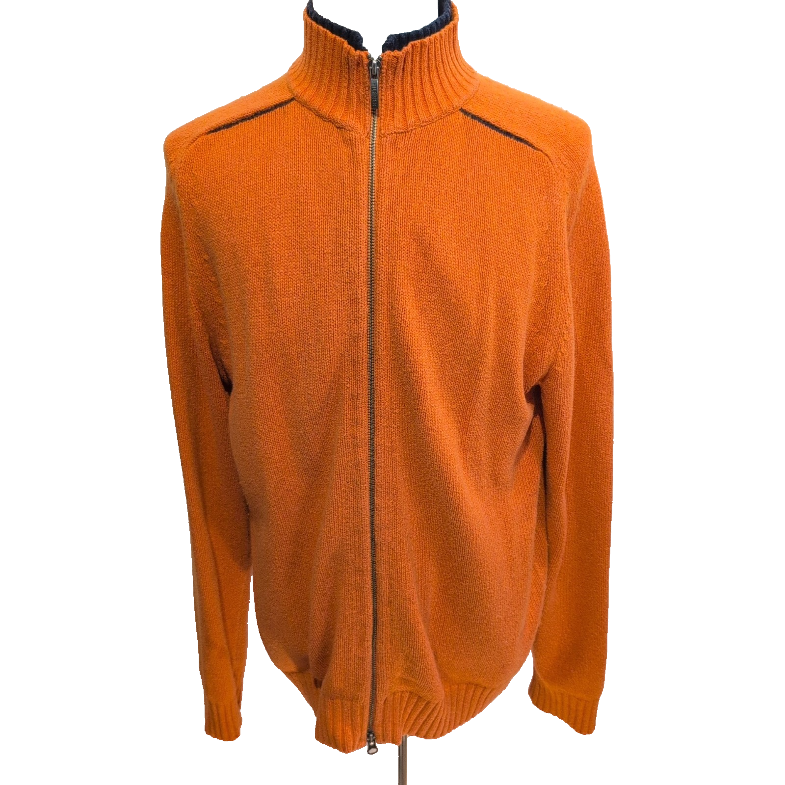 Gilet zippé Tommy Hilfiger orange Homme XXL Logo manche