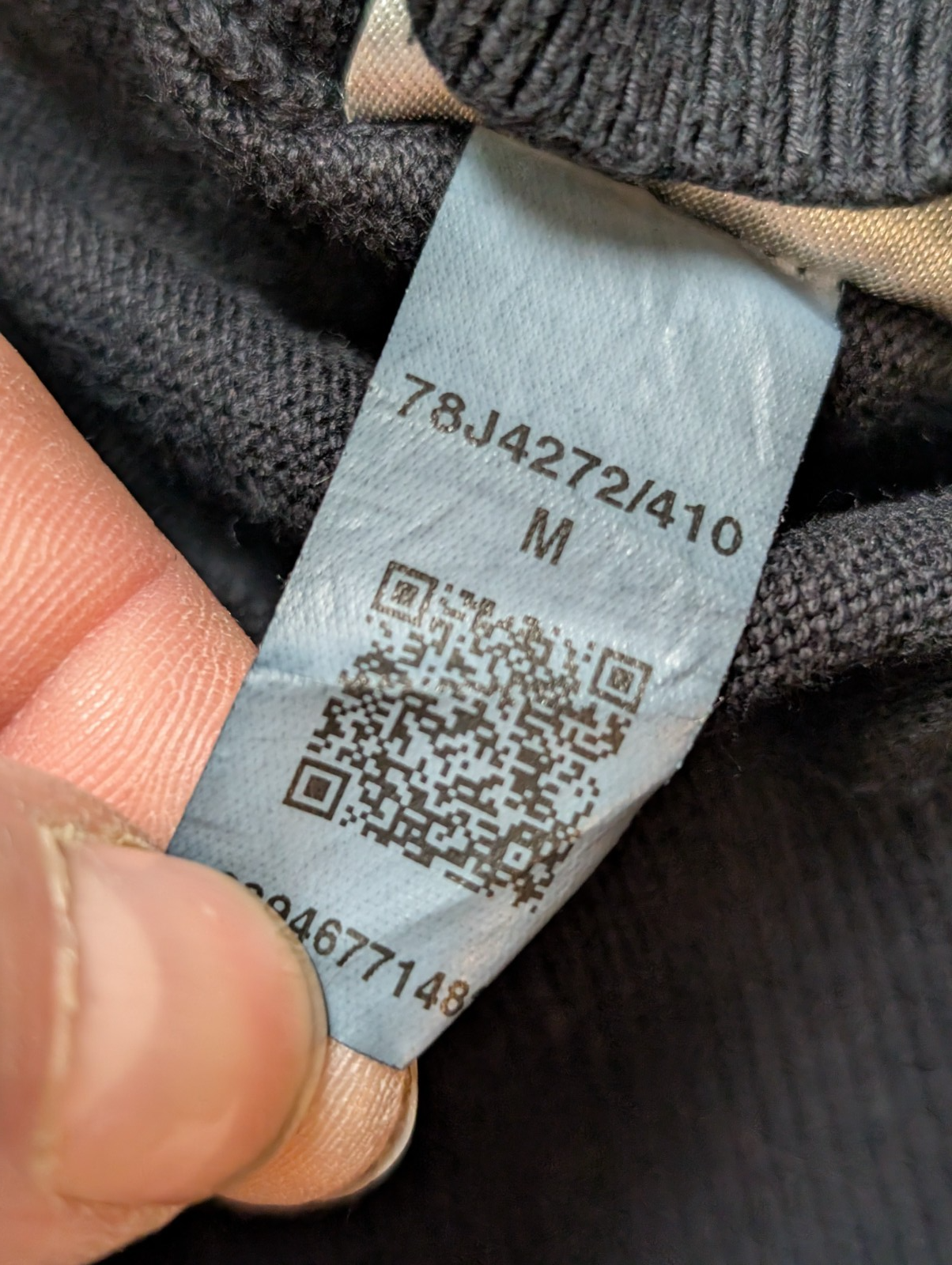 Pull Tommy Hilfiger Homme Col Rond Noir Profond - Taille M