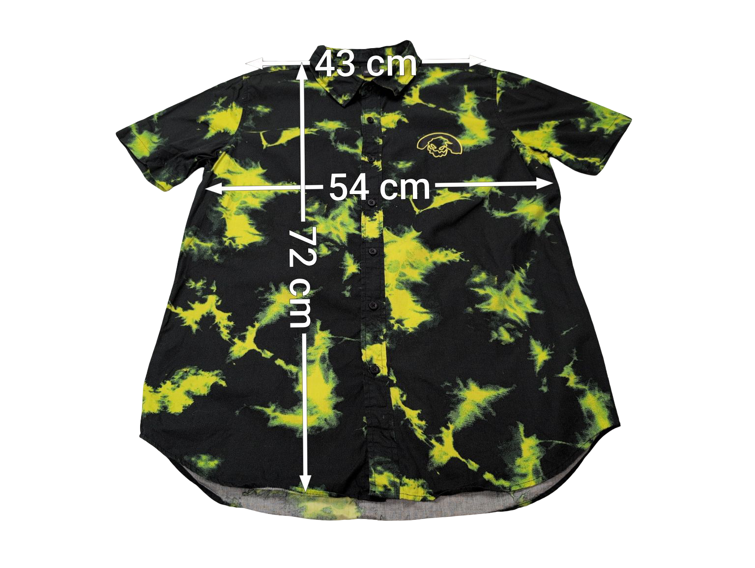 Chemise hawaïenne Disney Universe manches courtes taille L #570 hawaienne