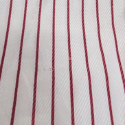 Golden Comfort Stretch Chemise Vintage Blanche Rayures Bordeaux Homme XL