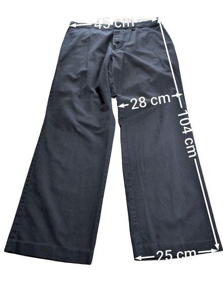 Pantalon de travail Dickies bleu marine multi poches taille 36x32