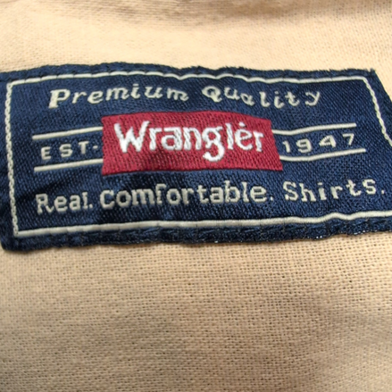 Chemise Wrangler Manches Courtes Bleu Marine à Poches Taille L