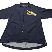 Chemise hawaïenne Wingo avion planeur manches courtes taille L