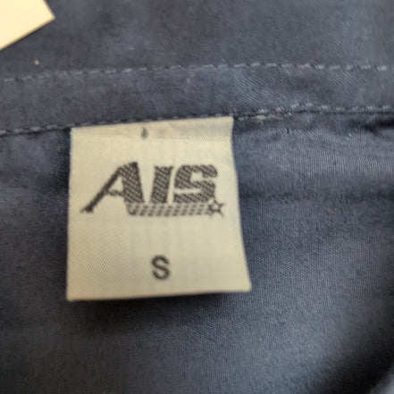 Chemise Hawaïenne AIS S Cuba Panama Bleu Marine 4 Poches Brodée manches courtes