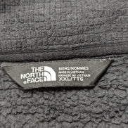The North Face Polaire Col Zippé Noir - Texture Quadrillée - Taille XXL Homme