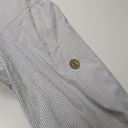 Chemise Polo Ralph Lauren Shirt XL Carreaux Bleu Blanc Col Classique Coton