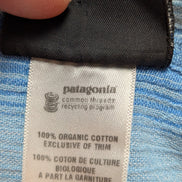 Chemise Patagonia bleue à carreaux manches courtes taille XL #277msch