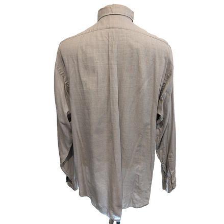 Chemise Ralph Lauren Blake XL XXL Crème Carreaux Button Down Shirt