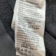 Sweat à Capuche Calvin Klein Noir - Logo Or & Blanc - Taille M