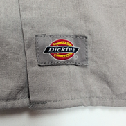 Chemise Dickies 2XL Gris Workwear Manches Courtes 2 Poches Logo