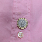 Chemise Ralph Lauren Rose Pâle Manches Longues Classic Fit - Taille L