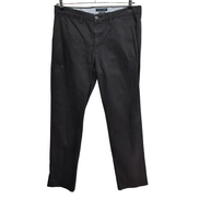Pantalon chino Tommy Hilfiger stretch noir taille W34xL32 FR44 #49ct