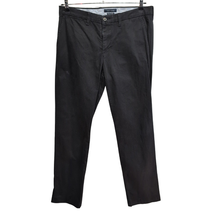 Pantalon chino Tommy Hilfiger stretch noir taille W34xL32 FR44 #49ct