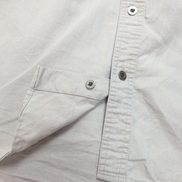 Chemise Harley-Davidson 2XL Sans Manches Gris Brodé Aigle Dos Lin Coton