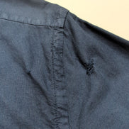 Chemise Ralph Lauren Slim Fit L bleu marine unie manches longues