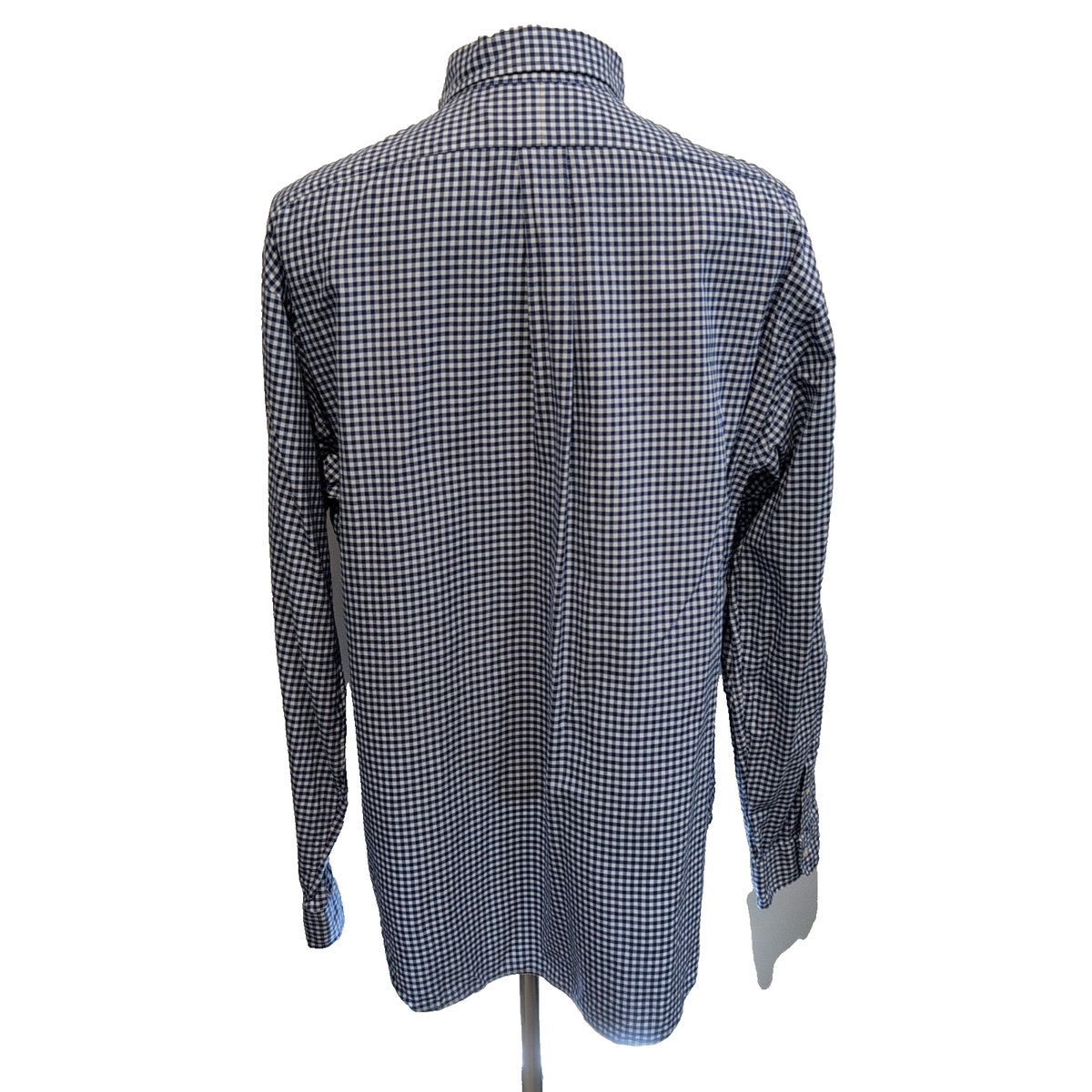 Chemise Ralph Lauren XL Classic Fit Bleu Marine Vichy Coton Excellent État