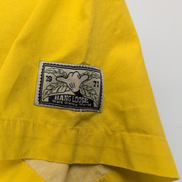 Chemise Hawaïenne Walt Disney World M Mickey 100% Coton Jaune Orange