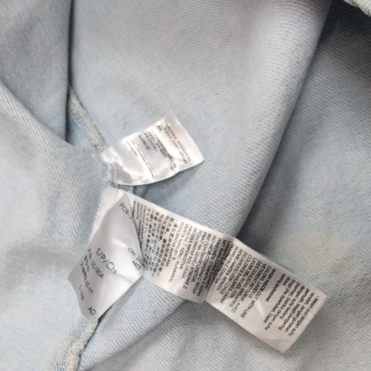 Chemise Levi's Made in Sri Lanka Femme S Western Jean Bleu Vintage