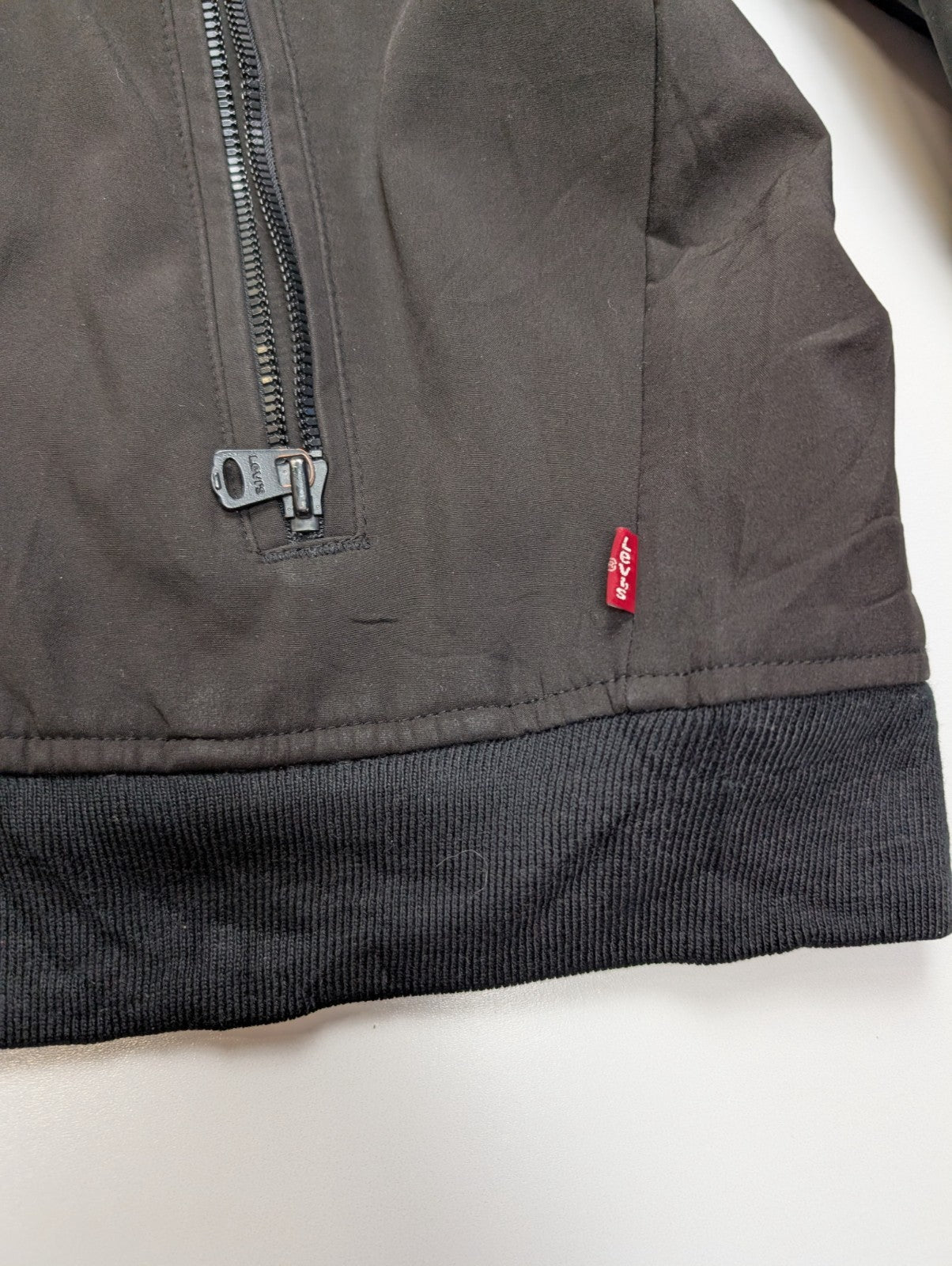 Levi's Blouson Veste Polaire Imperméable Marron Foncé L TBE | 287BSR
