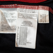 Veste de survêtement Adidas Rouge Taille L (Taille grand - Mesures réelles)
