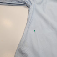 Chemise Burberry Brit Vintage Taille XL Bleu Clair Coton Logo Brodé