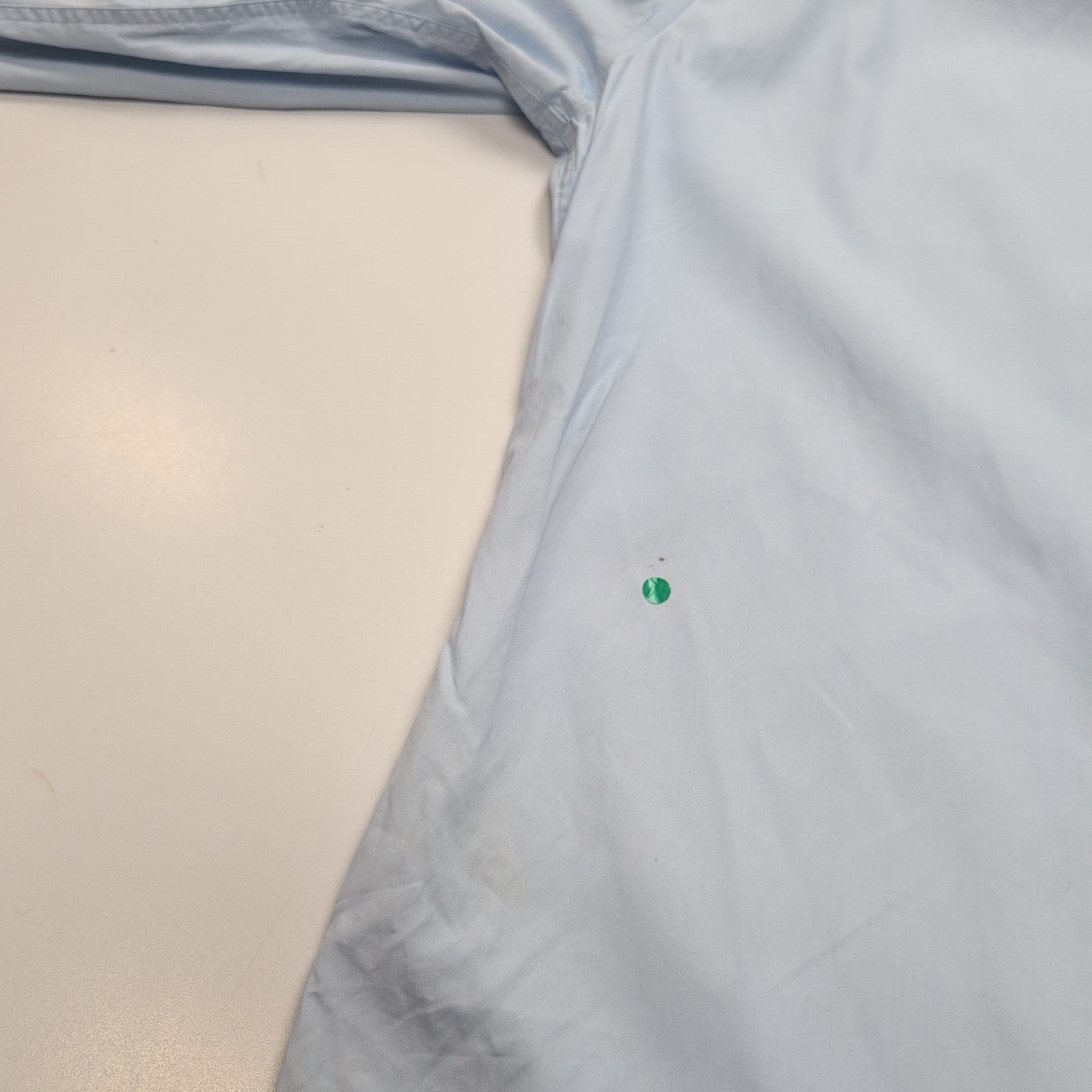 Chemise Burberry Brit Vintage Taille XL Bleu Clair Coton Logo Brodé