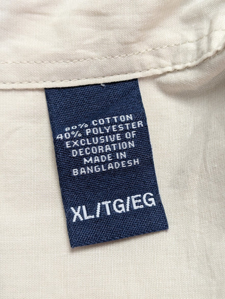 Chemise CHAPS beige crème taille XL VINTAGE