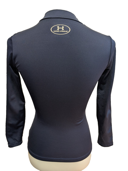 Haut de Sport Under Armour ColdGear Femme Bleu Marine Taille XS